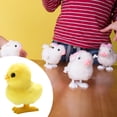 thumbnail image 6 of Chick Wind Up Jumping Toy Plush Chicken Lifelike Simulation Lightweight for Children Easter Party Favors, 6 of 9