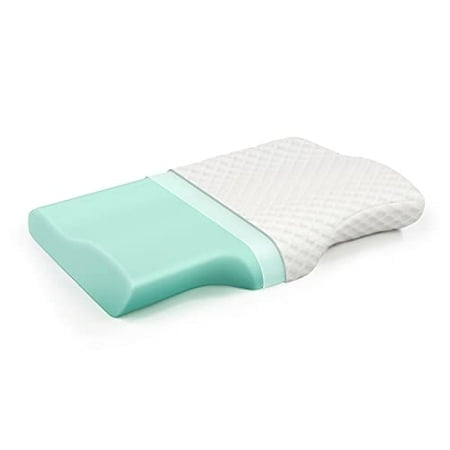 TAFTS Oreillers en Mousse à Mémoire de Forme pour Dormir, Oreiller Orthopédique Rafraîchissant pour le Cou, Oreiller Cervical, Dormeur sur le Dos, le Ventre et le Côté pour Douleurs au Cou, Oreiller de Lit