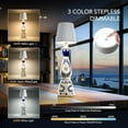 thumbnail image 2 of Wireless Bottle Lamp for Any Type of Bottle - LED Bottle Lamp for Indoor & Outdoor, 100% Waterproof - Adjustable Brightness and Light Temperature 3000-6000K, Wireless & Rechargeable (Mat Gold), 2 of 6