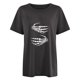 thumbnail image 4 of Camiseta holgada de manga corta con estampado Vintage de manga caída de Halloween para hombre y mujer Pompotops hfajkhk142346, 4 of 6