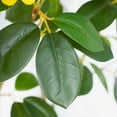 thumbnail image 3 of Garvee Artificial Tree, 4.3ft/4.9ft Artificial Blooming Trees, Blooming Flower Decor, Trees with Blooming Flower And Leaves for DIY Garden Home Wedding Party, 3 of 7