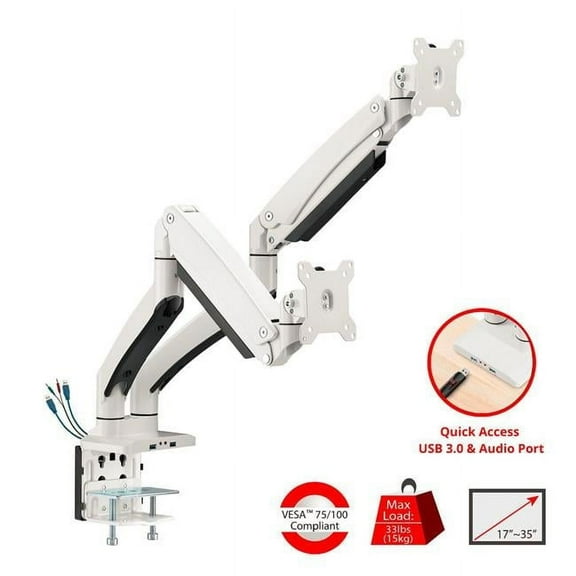 23 in. Dual Aluminum Heavy Duty Mount