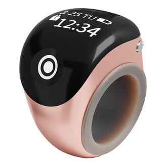 Bague Compteur Tasbih Intelligente – Rechargeable, écran, Rappels De Prière, Plusieurs Langues