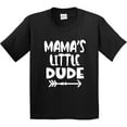 thumbnail image 3 of Inktastic Mama's Little Dude with Arrow Youth T-Shirt, 3 of 5