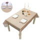 thumbnail image 2 of Mantel a cuadros Laklulu: mantel cuadrado de PVC resistente al agua y al aceite, manteles resistentes y lavables para cenas, fiestas, vacaciones, interiores y exteriores, 2 of 6