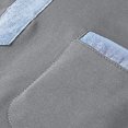 thumbnail image 4 of Qiopertar Liquidation à Moins de 5$ Chemise Décontractée Mode Homme Couleur Unie Manches Courtes Col Rabattu en Liquidation Accès Anticipé, 4 of 8