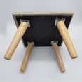 thumbnail image 3 of AFQH 4PCS Sofa Leg Furniture Leg Screw Solid Wood Leg Wooden Table Cabinet Leg, 3 of 10