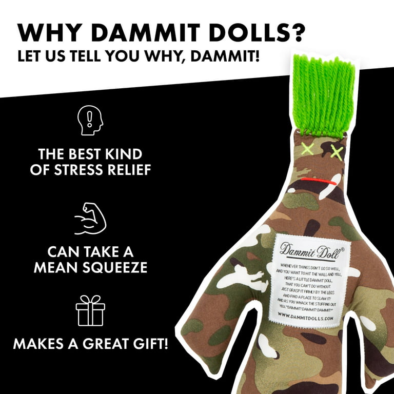  Dammit Doll - Sexy Six Dolls - Set of Six Random Stress Relief  - Gag Gift : Toys & Games