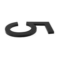 thumbnail image 6 of 8 Inch Modern Floating House Numbers Large Black Shadow Home Address Garage Gate 5 Fangkenuo, 6 of 9