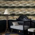 thumbnail image 3 of Baroque Peel and Stick Wallpaper Glowing Mushroom Grove Starry Caps Misty Valley Wall Mural 23.6in x 9.8ft Self Adhesive Removable Wall Paper Renter Friendly Wallpaper for Women Bedroom Salon, 3 of 8