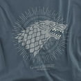thumbnail image 2 of Game of Thrones Stark Burst Sigils Unisex Adult T-Shirt, Slate, 2X-Large, 2 of 6