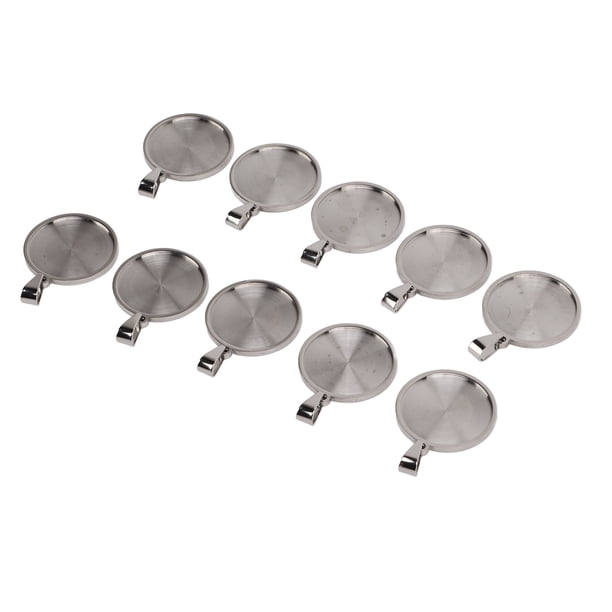 Bandeja colgante, bandeja colgante de joyería de 25 mm para colgantes de resina para manualidades de bricolaje para joyería artesanal,Bandeja colgante Base colgante DIY Bandeja colgante de joyería Ban
