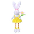 thumbnail image 1 of Almencla Easter Rabbit Figures Cartoon Easter Bunny Decor for Holiday Table Farmhouse B, 1 of 7