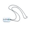 thumbnail image 2 of Acero inoxidable  lesbianas colgante para hombres/mujeres jinwen  collar del orgullo gay, 2 of 8
