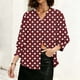 thumbnail image 2 of TaTaai Women's Fashion Spring And Summer Button Up Cardigan 3/4 Quarter Sleeve Jacket V-neck Top/shirt Gift, 2 of 6