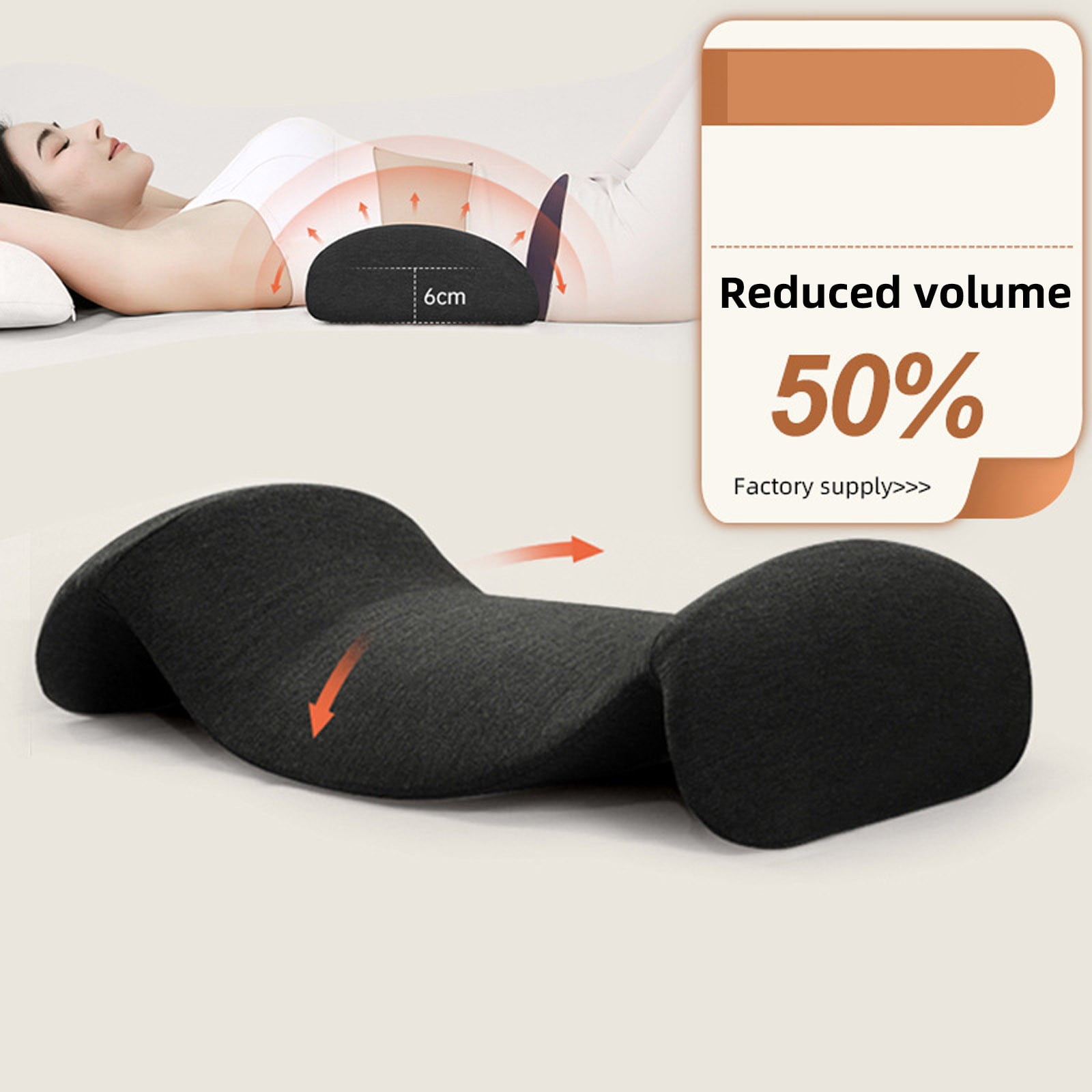 CanGonggg Supportive Lumbar Pillow For Enhanced Comfort And Support Ideal For Relaxation Back Support And Restful Sleep Satin Body Pillowcase Stretchy Pillowcase Olive Silk Pillowcase 100 Silk