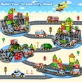 thumbnail image 3 of Juego de bloques de construcción magnéticos para coches de carretera Magnetopia con 50 bloques, 3 of 4