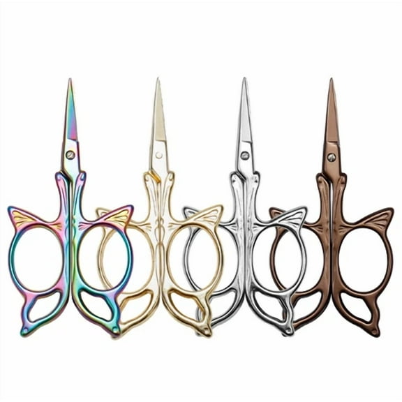 Household Butterfly Scissors Cross-Stitch Cloth Cutting Trimming Scissors