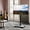 Black, variant on FITUEYES Rolling TV Floor Stand for 32 - 70 Inch TVs, Elegant Portable TV Stand with Upgraded  360° rotating wheels, Tall Height Adjustable Mobile TV Stand for Bedroom, Corner, Dorm, Hold up to 88 lbs