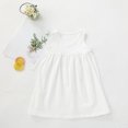 thumbnail image 2 of Kovlvoll Toddler Baby Girls Dress Cotton Sleeveless Crew Neck Solid Color Casual Camisole a Line Dresses, 2 of 7