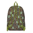 thumbnail image 4 of Snowy Owl Pattern Backpack – Cute Big Eyes Owl Print Design School Daypack for Students and Owl Fans, 4 of 5