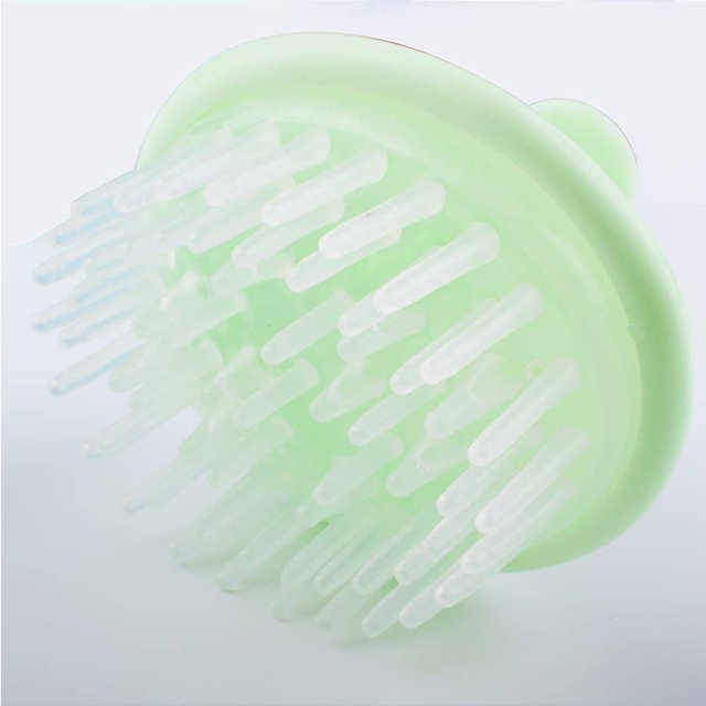 Xelparuc Hair Scalp Massager Shampoo Brush, Scalp Care Massager Brush, Verde