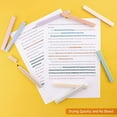 thumbnail image 4 of Aesthetic Highlighters Cute Assorted Colors Bible Highlighters and Pens No Bleed with Soft Tip 12 Color Aesthetic Pens, 4 of 7