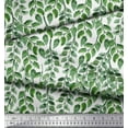 thumbnail image 3 of Soimoi Rayon Fabric Leaves Panel Print Fabric by Yard 56 Inch Wide, 3 of 3