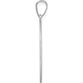 thumbnail image 2 of Sterling Silver Large Rhodium-Plated Fancy Script Letter U Initial Pendant (Width 25.55) (Length 34.61) - Jbsp, 2 of 5