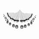 thumbnail image 5 of Kit de 36 dilatadores de orejas de acrílico de moda con forma de cono y anillo de estiramiento, con luminiscencia transparente, 5 of 14