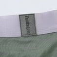 thumbnail image 5 of TANBOM Men's Snug Boxer Brief Bamboo Viscose Underwear Pack Green XXL 1-Pack, 5 of 9