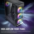 thumbnail image 2 of Funda para juegos Antec AX61 Mid-Tower ATX con ventiladores ARGB y cristal, 2 of 8
