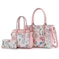 thumbnail image 1 of Set de monedero Montana West, bolso tipo cartera de piel para mujer, 1 of 9
