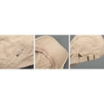 thumbnail image 5 of Unisex Retro Quilted Newsboy Cap for Adults Breathable Cotton Flat Cap with Adjustable Buckle for Spring Summer Fashion Outdoor Travel Everyday Casual Apparel Accessory, 5 of 8