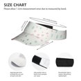 thumbnail image 4 of Disketp Cute Pigs Sun Visors For Women Men Unisex Tennis Golf Visor Hat Adjustable Summer Hats Sport Outdoor Visor Hat Uv Protection Cap, 4 of 8