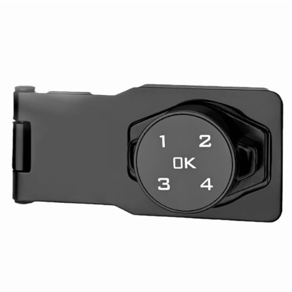 Electronic Smart Password Lock Card Cabinet Door Lock Anti-Theft File Locker Refrigerator Door Password Lock 3 Inches,1 set * 3-inch electronic smart password lock,Black