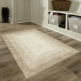 thumbnail image 2 of Mainstays Transitional Ombre Border Tan Indoor Accent Rug, 2'6" x 3'10", 2 of 9