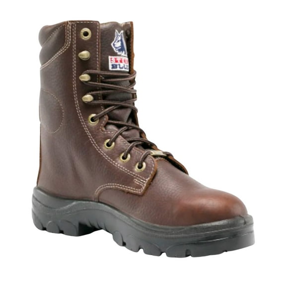 Steel Blue Work Boots Mens Portland 8 Inch Waterproof Soft Toe