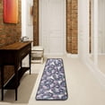 thumbnail image 3 of Dreamtimes Spring Cranes Flowers Hallway Runner Rug 2'x6' Kitchen Rug with Rubber Backing Cartoon Florals Non Slip Entryway Rug Runner Washable Soft Area Rug for Hallway Bedroom Kitchen Decor, 3 of 6