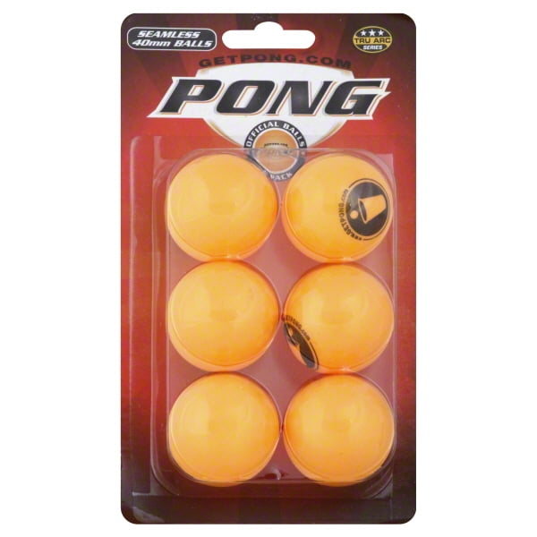 Ping Pong 6 PackOBalls