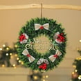 thumbnail image 1 of CREATITOY Christmas Wreath with Pine Branches Berries - Festive Holiday Door Wreath for Christmas Tree DecorationDoor Lintel Home Wall Display, 1 of 6