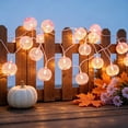 thumbnail image 4 of EWASWON Metal Ball String Lights, Battery Operated Waterproof Connectable LED Lights for Indoor Outdoor Patio Bedroom Wedding Decor, Pink, 4 of 6