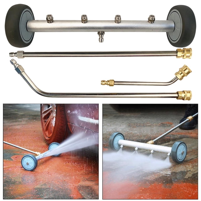 Limpiador de Tren de Rodaje perfecl de 15 pulgadas con Accesorio de Barra de Extensión 4000 PSI
