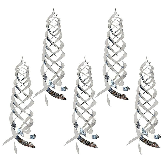 Bird Scare Rods Hanging Reflective Pest Repellent Deterrent Garden Yard Halloween Decorations