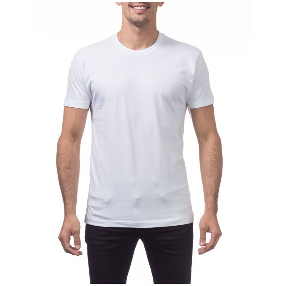 Pro Club Men's Premium Lightweight Ringspun Cotton Short Sleeve T-Shirt