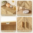 thumbnail image 6 of SLINEMO Storage Cabinet, Buffet Cabinet with Adjustable Shelf & Doors, Sideboard with Storage, Accent Cabinet for Living Room, Entryway, 6 of 8