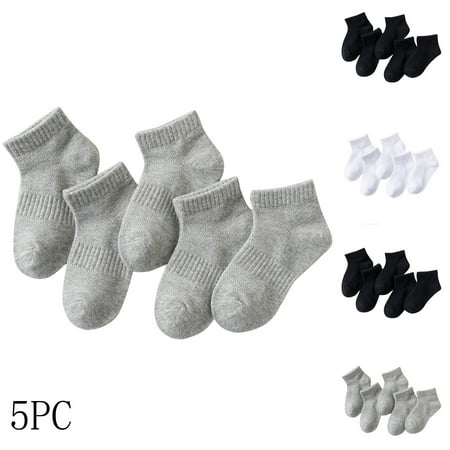 Lovzfmll Crew Socks for Girls Non-Slip Toddler Floor Socks with Cute Decorations Non-Slip Mid-Tube Socks for Toddler 1-3 Years