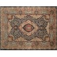 thumbnail image 1 of Ahgly Company Indoor Rectangle Traditional Camel Brown Medallion Area Rugs, 8' x 10', 1 of 6