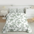 thumbnail image 2 of Manfei Spring Garden Floral Bedding Comforter Set, Farmhouse Flower Twin Comforter Sets, Vintage French Style Reversible Bedding Set, Lightweight Room Decor, 2-Piece, 2 of 8