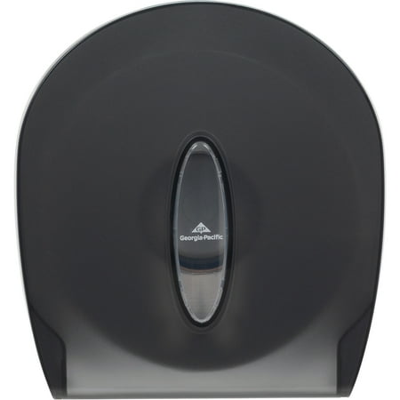 - Georgia-Pacific, GPC59009, Jumbo Jr. Bath Tissue Dispenser, 1 Each, Smoke Gray